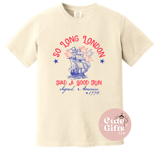 So Long London