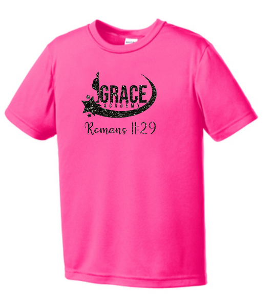 Performance Pink Grace Academy Shirt (Sparkly)