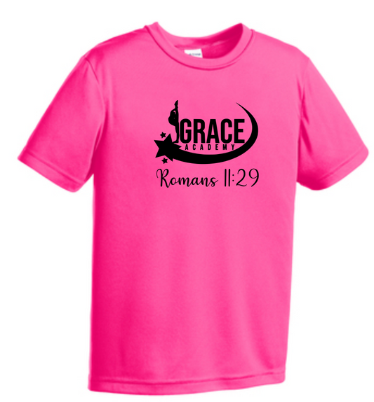 Performance Pink Grace Academy Shirt (Matte)