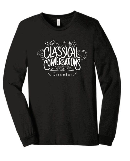 Classical Conversations Director Long Sleeve Black